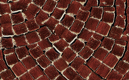 Клинкерная брусчатка мозаика Muhr №04 Rotbraun-bunt 61*59*65 мм