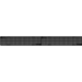 Комплект Gidrolica Light: лоток водоотводный ЛВ -10.11,5.9,5 - пластиковый с решеткой РВ- 10.11.50 пластиковой ячеистой, кл.