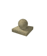 Декоративный элемент Шар-2 Мытый бетон