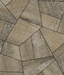 Тротуарная плитка Б.4.Фсм.8 Оригами Искусственный камень